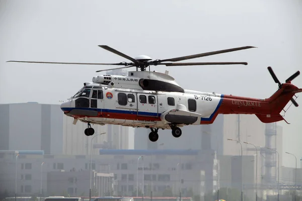 China Rescue 7126 Helicopter Pictured China Helicopter Exposition 2011 Tianjin — Stock Photo, Image