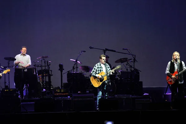 Banda Rock Estadounidense Eagles Actúa Concierto Gira Mundial Hong Kong — Foto de Stock