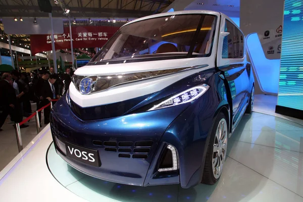 Concepto Changan Voss Mpv Exhibición 14ª Exposición Internacional Industria Automotriz — Foto de Stock