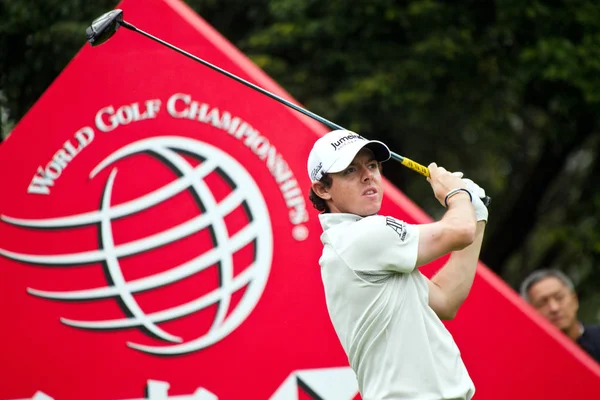 Pohjois Irlannin Rory Mcilroy Osallistuu Vuoden 2011 Wgc Hsbc Champions — kuvapankkivalokuva