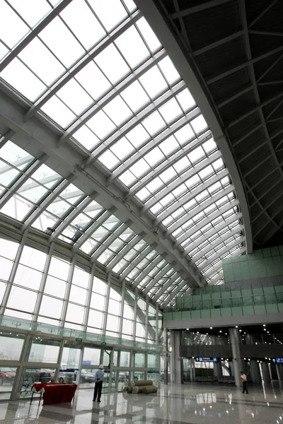 Interior View Van Hoofdstructuur Van Wusongkou Passenger Liner Port Shanghai — Stockfoto