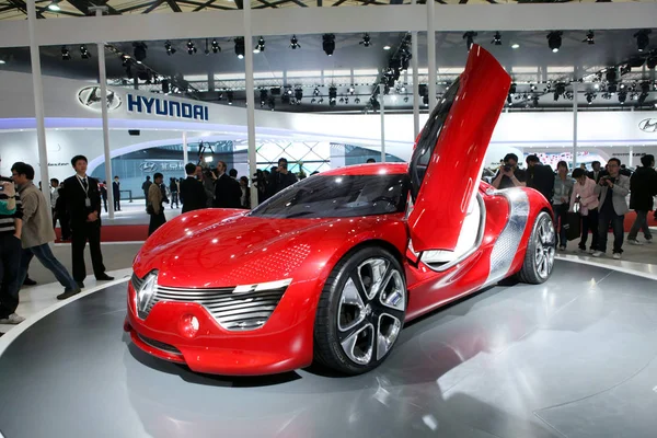 Renault Dezir Представлен Шанхайской Международной Выставке Автомобильной Промышленности Известной Auto — стоковое фото