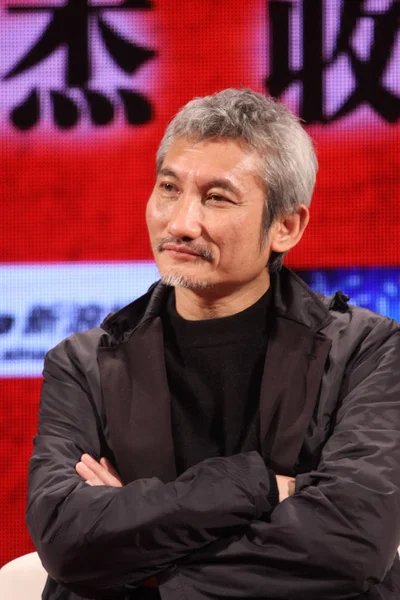 Hong Kong Yönetmen Tsui Hark Premier Filmi Uçan Kılıç Dragon — Stok fotoğraf