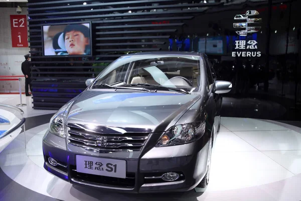 2011年4月19日 在中国上海新国际博览中心举行的第14届上海国际汽车工业展览会上展出了广汽本田 Everus 该展览会被称为2011年上海汽车展 — 图库照片