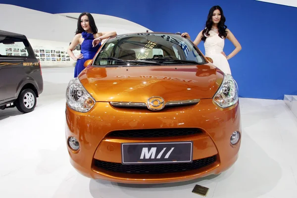 Concepto Haima M11 Exhibe 14ª Exposición Internacional Industria Automotriz Shanghái — Foto de Stock