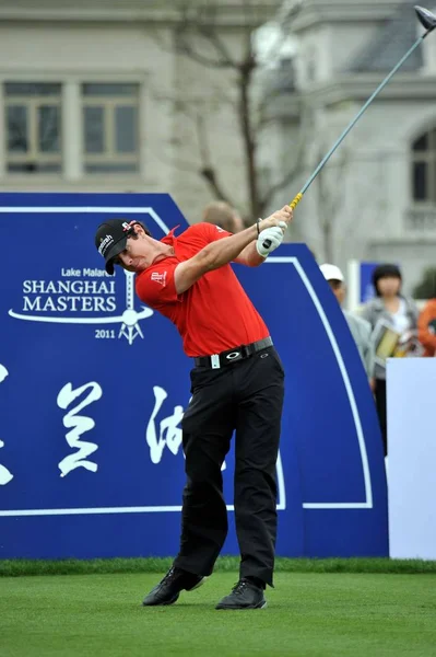 Rory Mcilroy Irlanda Norte Joga Durante Torneio Golfe Lake Malaren — Fotografia de Stock