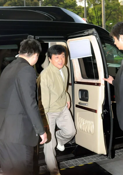 Hong Kong Schauspieler Jackie Chan Besucht Die Eröffnungszeremonie Von Richard — Stockfoto