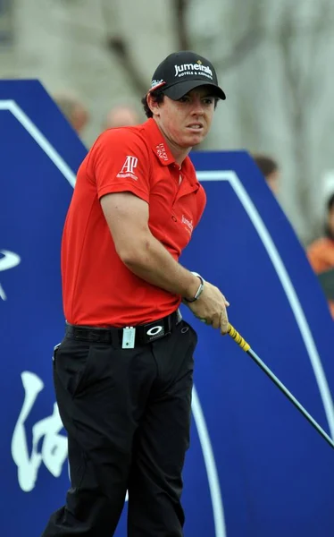 Rory Mcilroy Észak Írország Játszik Malaren Shanghai Masters Golf Tornán — Stock Fotó
