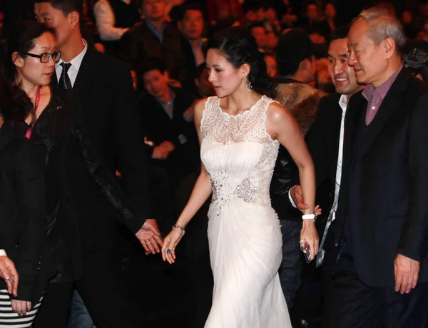 Actriz China Zhang Ziyi Asiste Desfile Lancy From25 Semana Moda — Foto de Stock