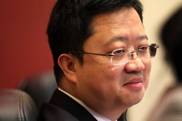 Liang Xinjun Vice Styrelseordförande Och För Fosun Group Sköter 2011 — Stockfoto