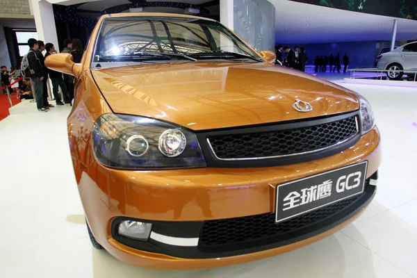 Den Geely Gleagle Gc3 Ses Displayen Den Shanghai International Automobile — Stockfoto