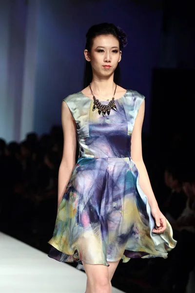 Defile Shanghai 2011 Sonbahar Kış Moda Haftası Shanghai China Gizli — Stok fotoğraf