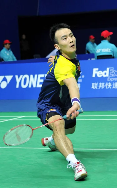 Chinas Pengyu Şangay Çin Kasım 2011 Çin Açık Badminton Turnuvasında — Stok fotoğraf