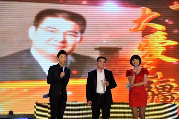 Chen Guangbiao Miliardář Filantrop Vedoucí Recyklačních Zdrojů Džiangsu Huangpu Vyobrazen — Stock fotografie