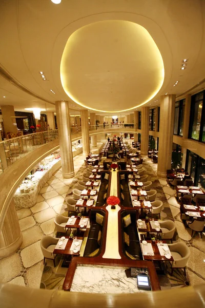 Tekintettel Waldorf Astoria Shanghai Bund Hotel Itt Shanghai Kína Április — Stock Fotó