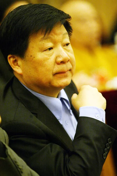 Zhang Dazhong Fondateur Beijing Dazhong Electroménager Assiste Forum Pékin Chine — Photo