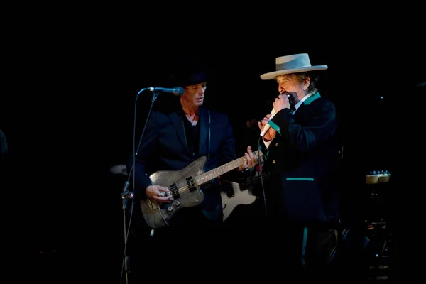 Music Legend Bob Dylan His Band Perform His Concert Shanghai — Stock Photo, Image