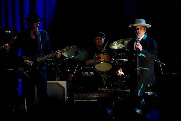 Music Legend Bob Dylan His Band Perform His Concert Shanghai — Stock Photo, Image
