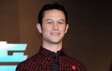 U.S. actor Joseph Gordon-Levitt attends a press conference for the movie, Looper, in Shanghai, China, 17 April 2011. clipart