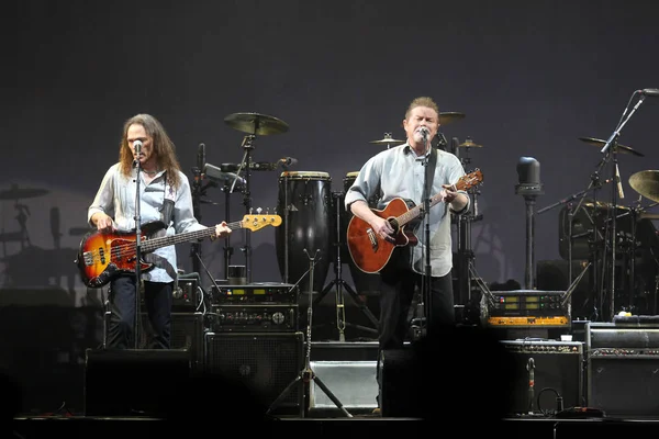 Banda Rock Estadounidense Eagles Actúa Concierto Gira Mundial Hong Kong — Foto de Stock