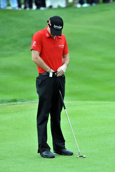 Rory Mcilroy Irlanda Del Norte Juega Durante Torneo Golf Lake — Foto de Stock