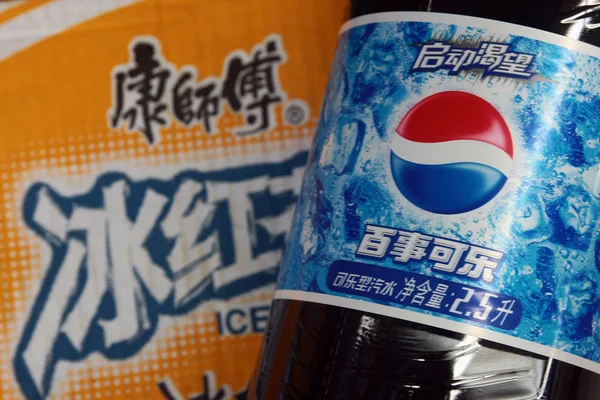 Helado Master Kong Tingyi Islas Caimán Holding Corp Pepsi Cola —  Fotos de Stock