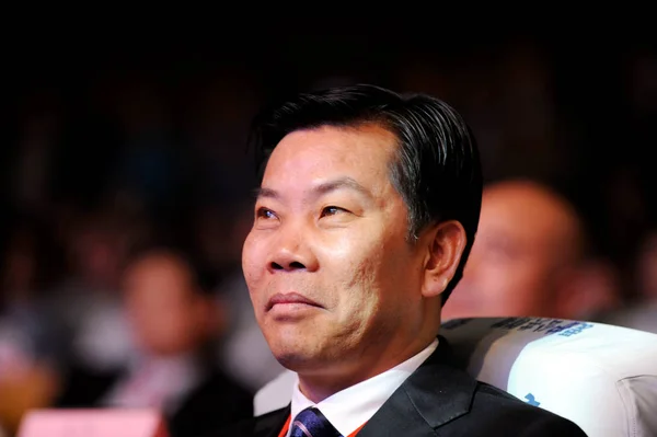 Qiu Jibao Presidente Del Grupo Feiyue Asiste Primera Convención Mundial — Foto de Stock