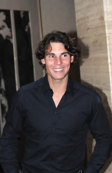 Tenista Profesional Español Rafael Nadal Asiste Evento Bacardi Limited Champions — Foto de Stock