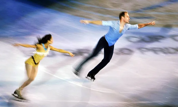 Schaatsers Uitvoeren Tijdens 2011 Kunstschaatsen Show Shanghai China November 2011 — Stockfoto