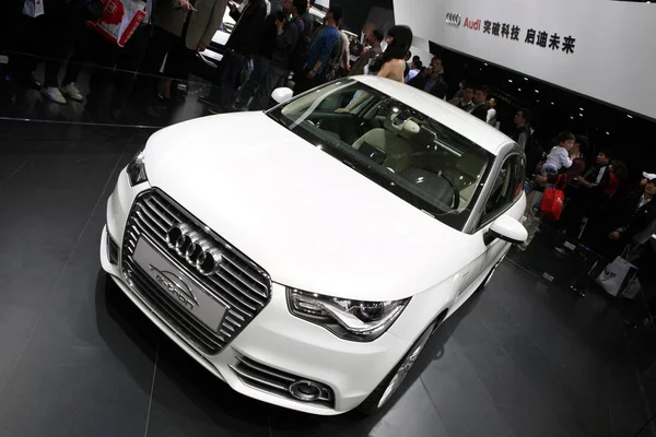Автомобиль Audi Представлен Автосалоне Пекине Китай Апреля 2010 — стоковое фото