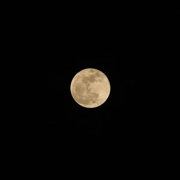 Pełnia Księżyca Jest Postrzegana Niebie Mieście Xingtai Północna Prowincja Chinas — Zdjęcie stockowe