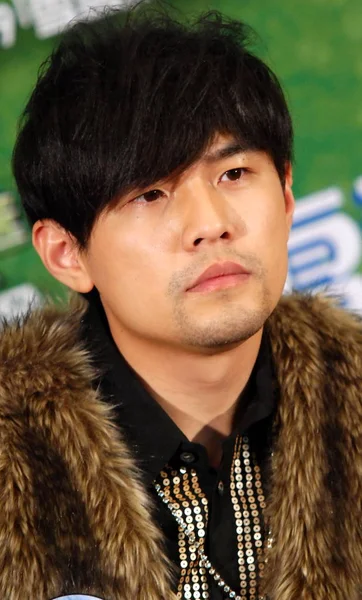 Taiwanese Singer Jay Chou Seen Campaign Shanghai China January 2010 — Stock Photo, Image