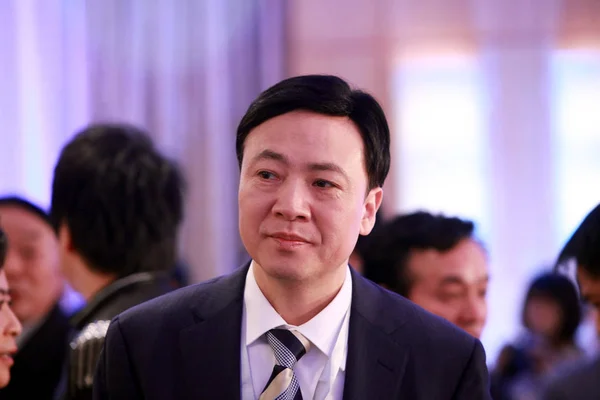 Lirong Zte 社の社長 2011 Cctv 中国年間経済の数字 北京での受賞式に出席 2011 — ストック写真