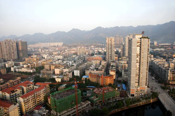 Vista Panorâmica Chongqing China Outubro 2011 — Fotografia de Stock
