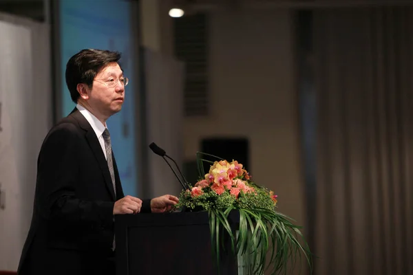 Kaifu Lee Grundare Ordförande Och För Innovation Arbeten Deltar Ett — Stockfoto