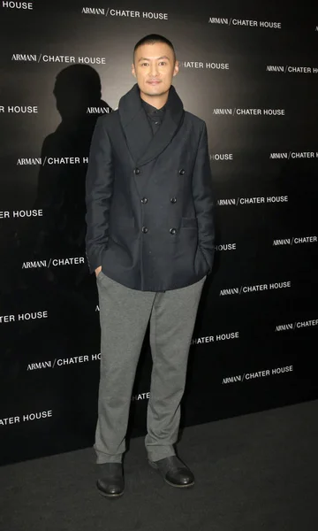 Actor Hong Kong Shawn Yue Asiste Ceremonia Apertura Una Nueva — Foto de Stock