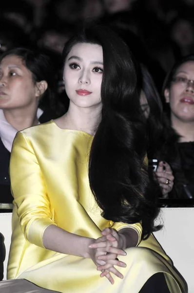 Atriz Chinesa Fan Bingbing Participa Uma Conferência Imprensa Desfile Moda — Fotografia de Stock