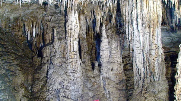 Blick Auf Die Kalksteinhöhle Des Doppelflusses Kreis Suiyang Provinz Guizhou — Stockfoto