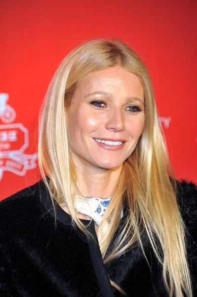 Actriz Estadounidense Gwyneth Paltrow Llega Para Banquete Que Celebra Aniversario —  Fotos de Stock