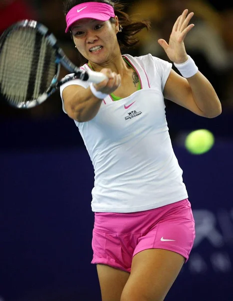 Kina Returnerar Ett Skott 2011 Vänner International Tennis Classic Wuhan — Stockfoto