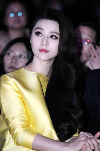 Attrice Cinese Fan Bingbing Partecipa Una Conferenza Stampa Una Sfilata — Foto Stock