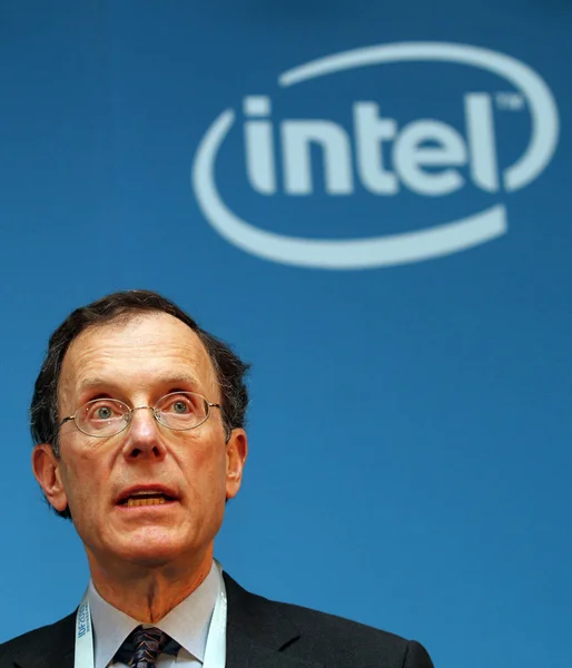 Douglas Melamed Kıdemli Başkan Yardımcısı Intel Intel Geliştirici Forumu Sırasında — Stok fotoğraf