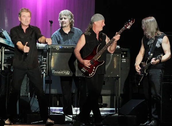 Banda Rock Británico Deep Purple Realizar Durante Concierto Taipei Taiwán — Foto de Stock
