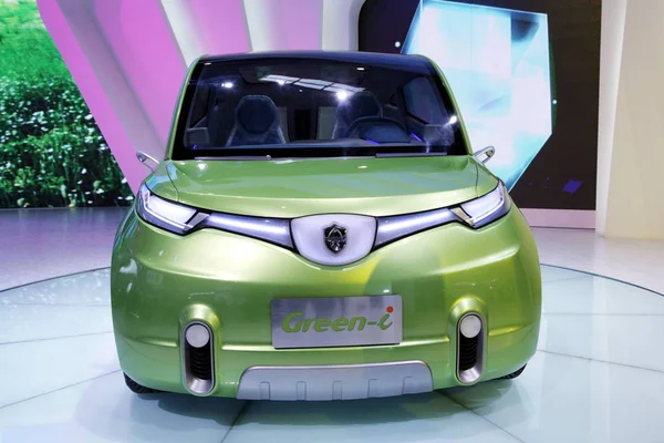 Έννοια Του Green Chana Changan Εμφανίζεται Στην 11Η Πεκίνο Διεθνή — Φωτογραφία Αρχείου