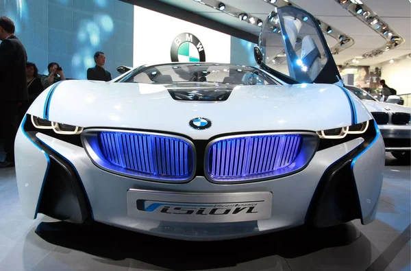 Bmw Vision Представлен Пекинской Международной Автомобильной Выставке Известной Auto China — стоковое фото