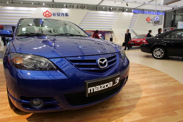 Mazda Jest Wyświetlaczu Podczas Auto Shanghai 2007 Szanghaju Chiny Kwiecień — Zdjęcie stockowe