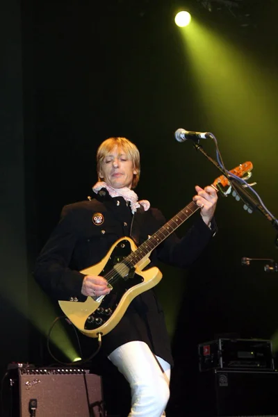 Crispian Mills Leadgesang Und Gitarren Von Kula Shaker Einer Englischen — Stockfoto