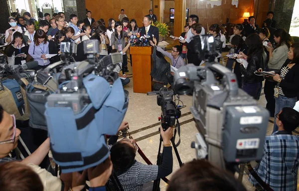 Huang Chih Peng Generální Ředitel Úřadu Zahraničního Obchodu Rámci Ministerstva — Stock fotografie