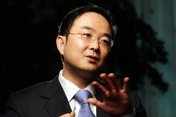 Conghui Vice President Geely Holding Group General Manager Zhejiang Geely — Stock Photo, Image