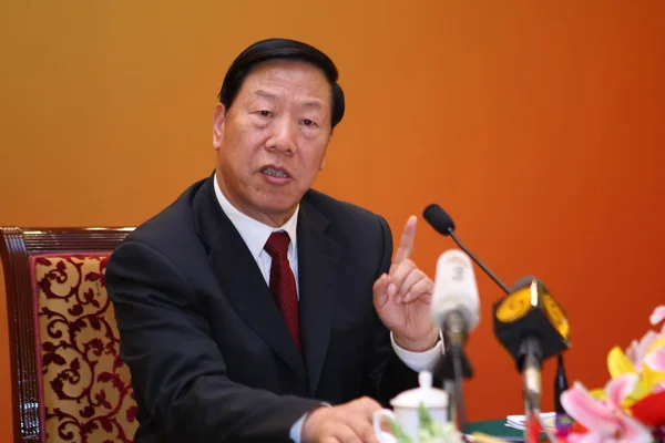 Dai Xianglong Presidente Del National Council Social Security Fund Nssf —  Fotos de Stock